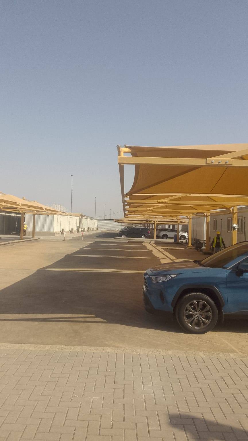 SAL Jeddah shades & steel frames