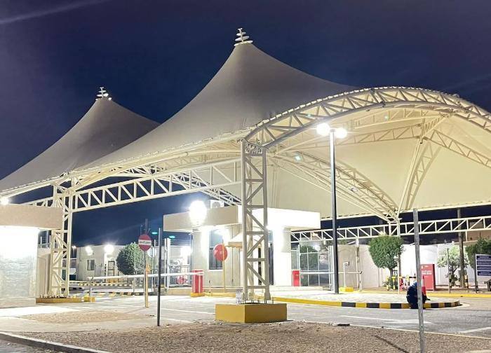 Architectural shade structures