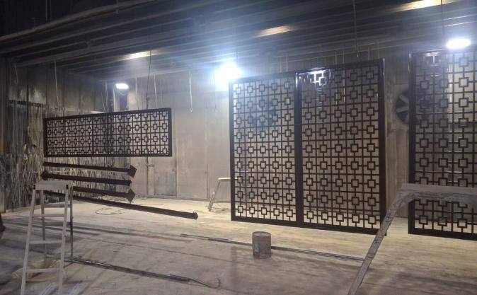 Stadium shades, foundations & fencing
